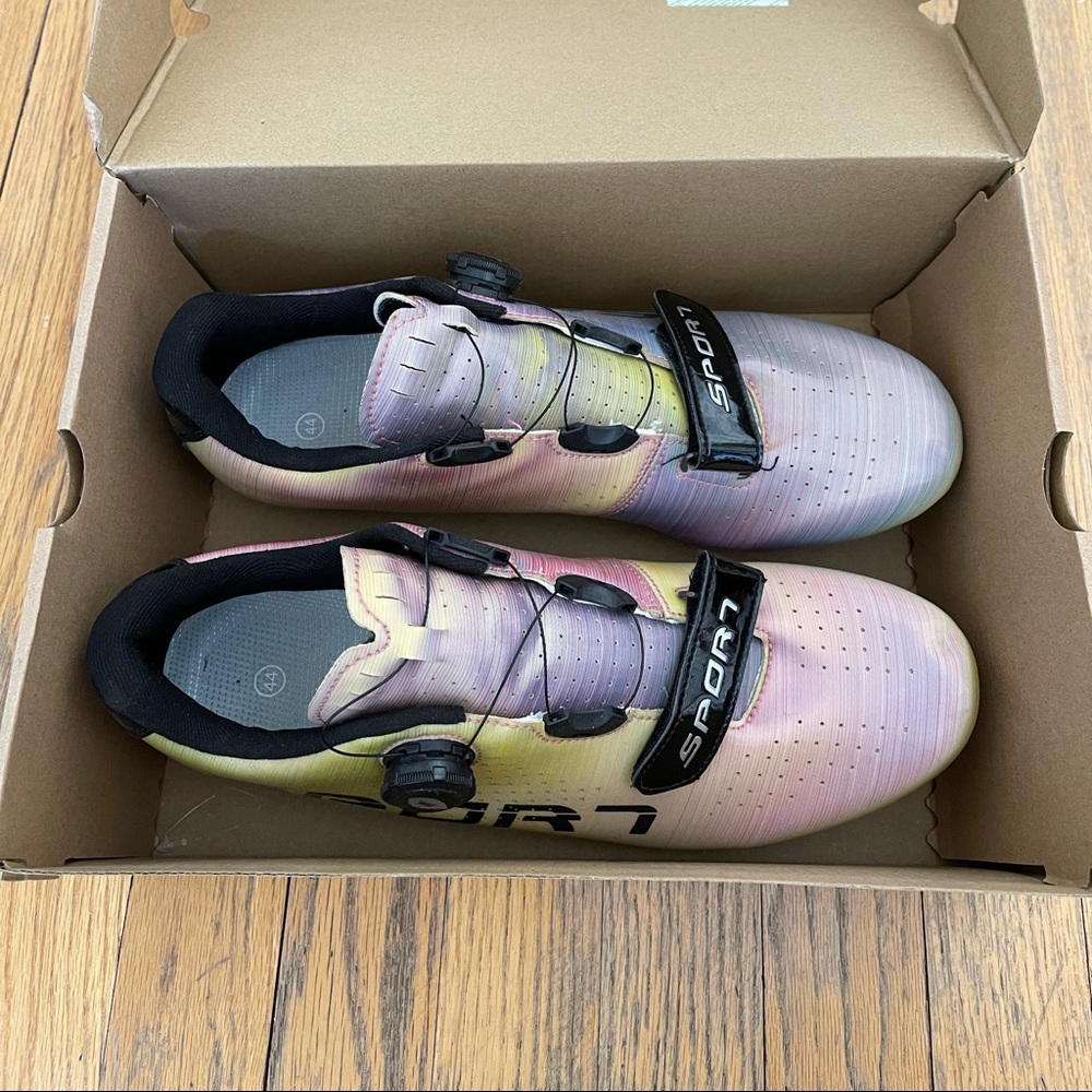 Multicolored Cycling Shoes